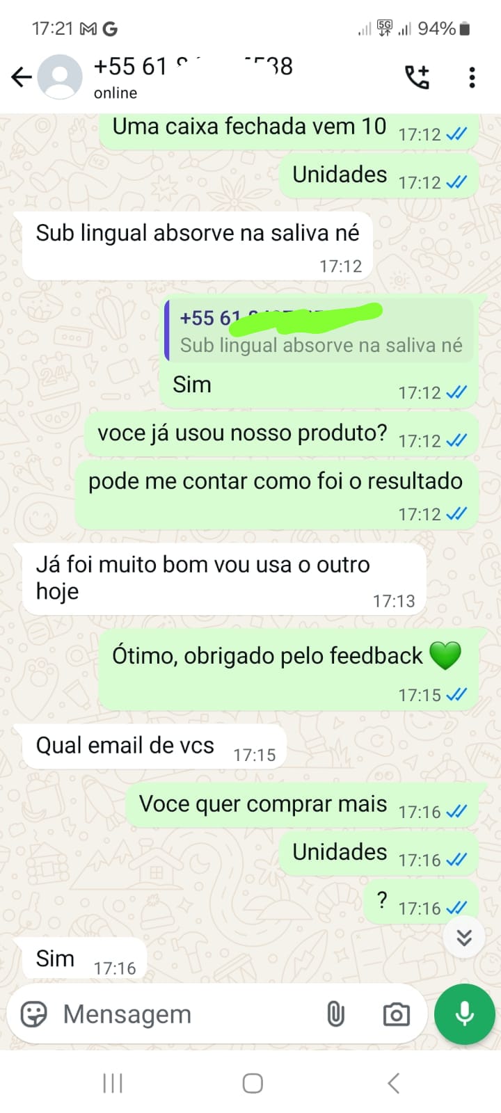 Print de cliente 5